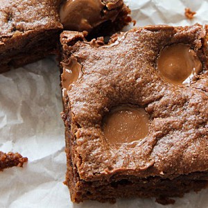 Peanut Butter Lunch Lady Brownies