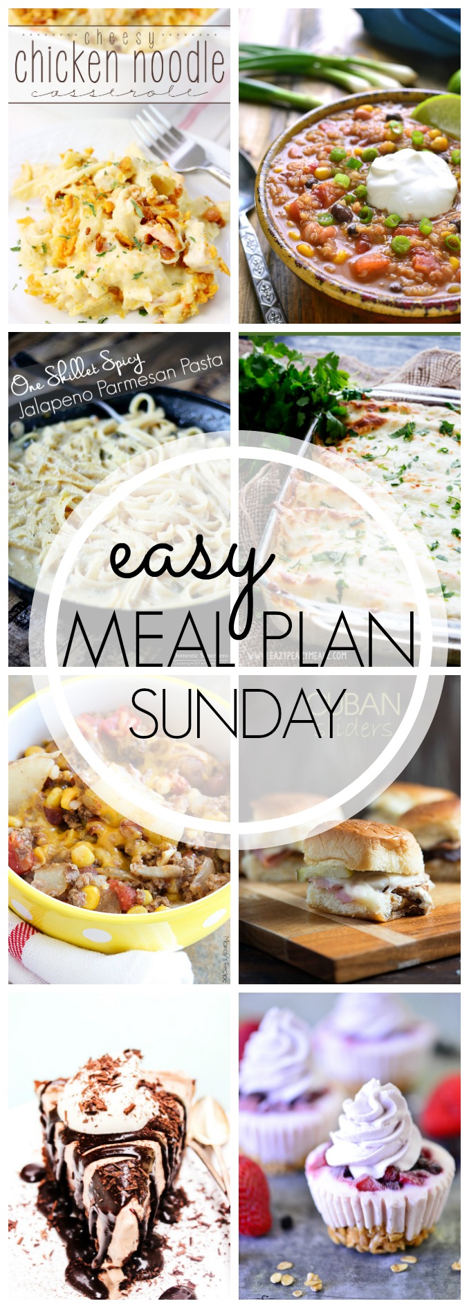 Easy Meal Plan Sunday #39