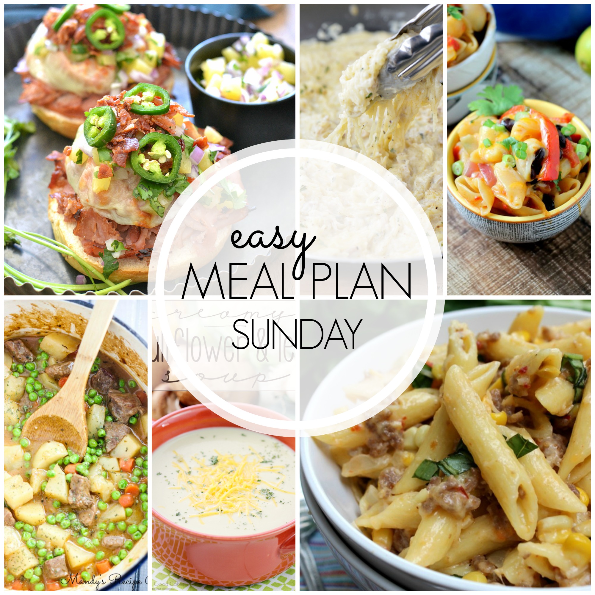 Easy Meal Plan Sunday #40