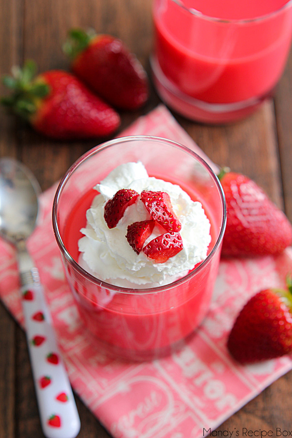 Strawberry Yogurt Jello