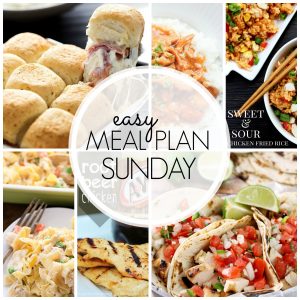 Easy Meal Plan Sunday #43