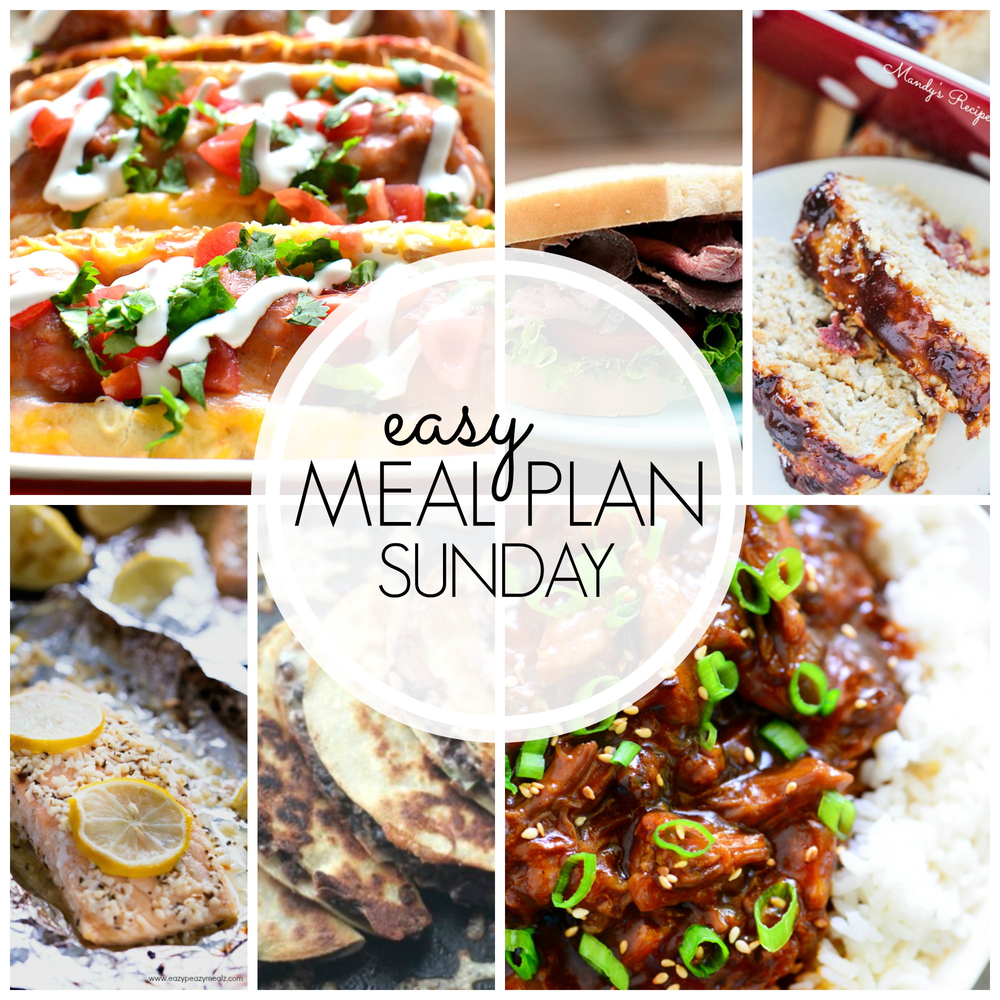 Easy Meal Plan Sunday #44
