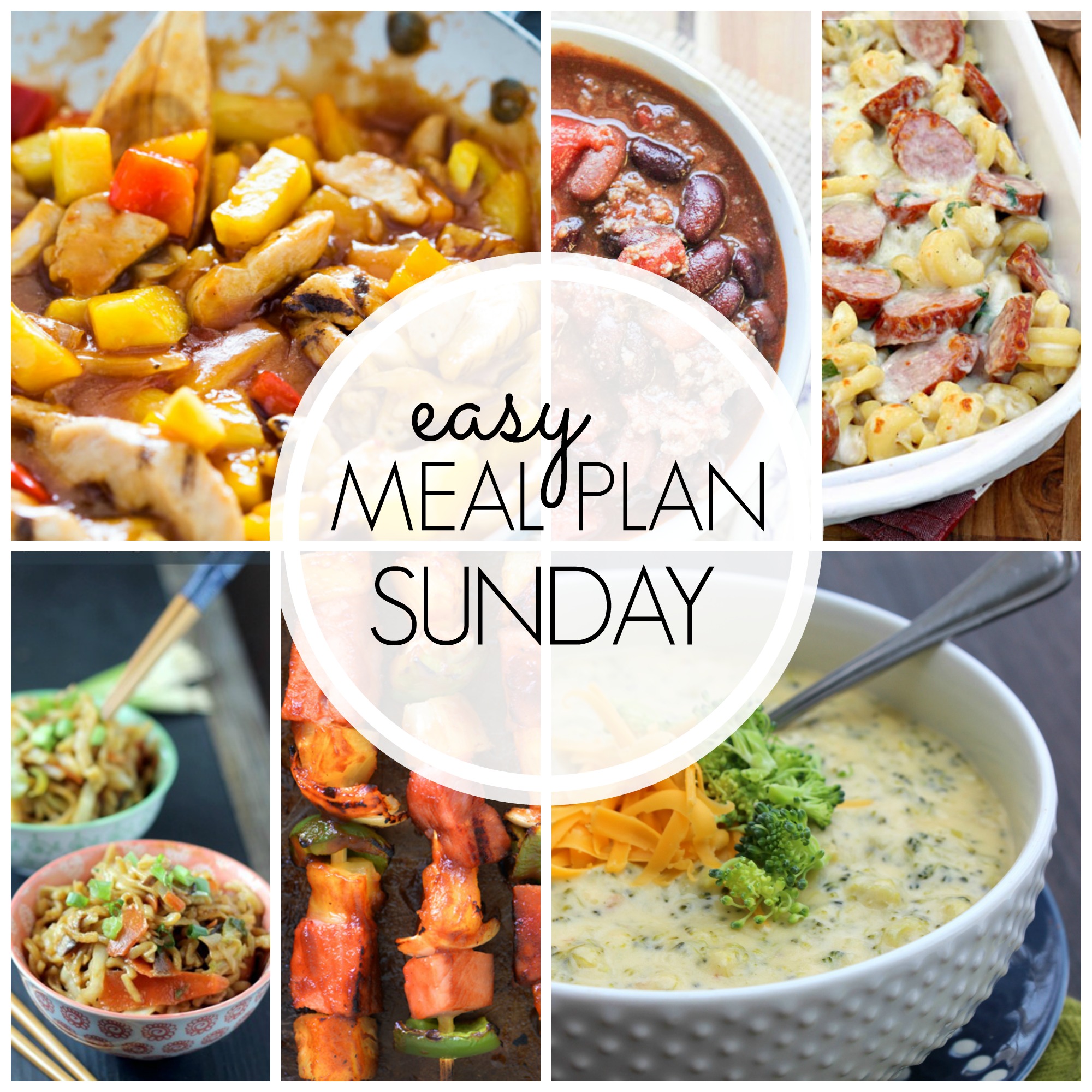 Easy Meal Plan Sunday #45