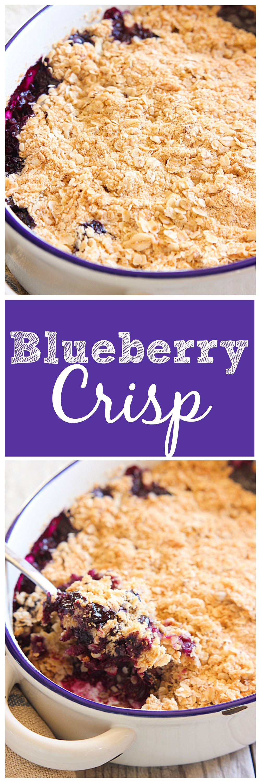 Blueberry Crisp | Mandy's Recipe Box