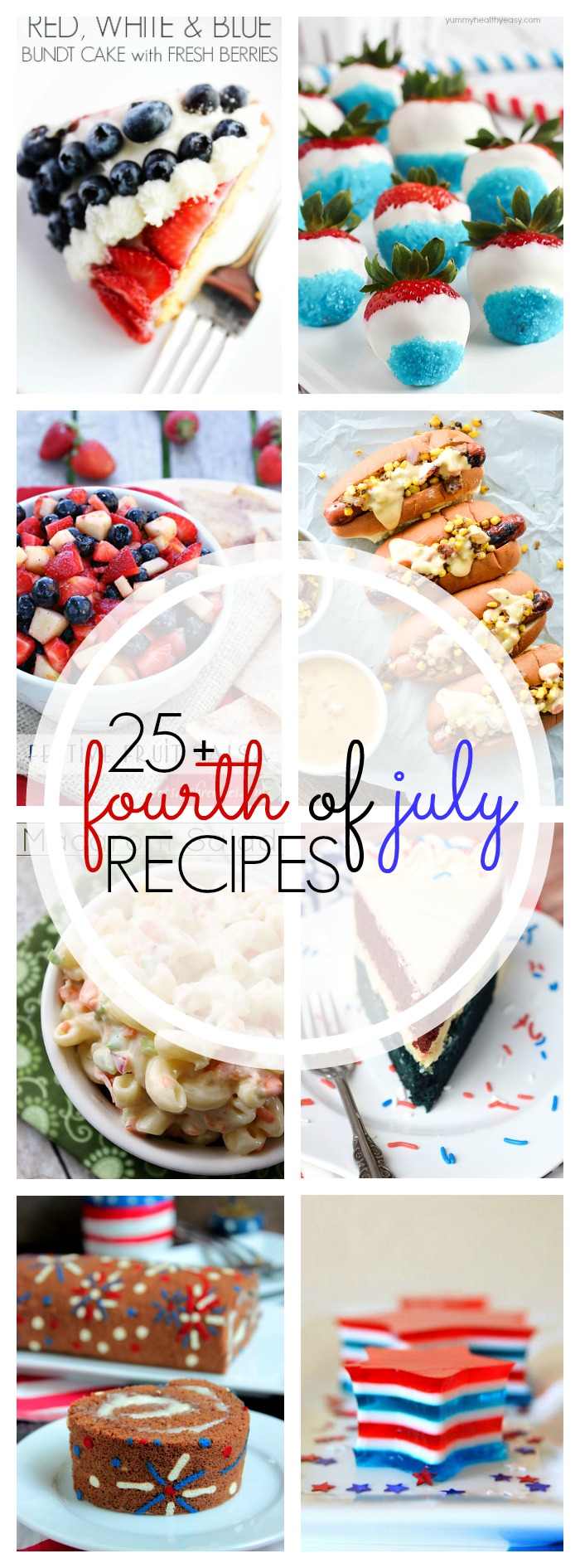25+ 4th of July Recipes