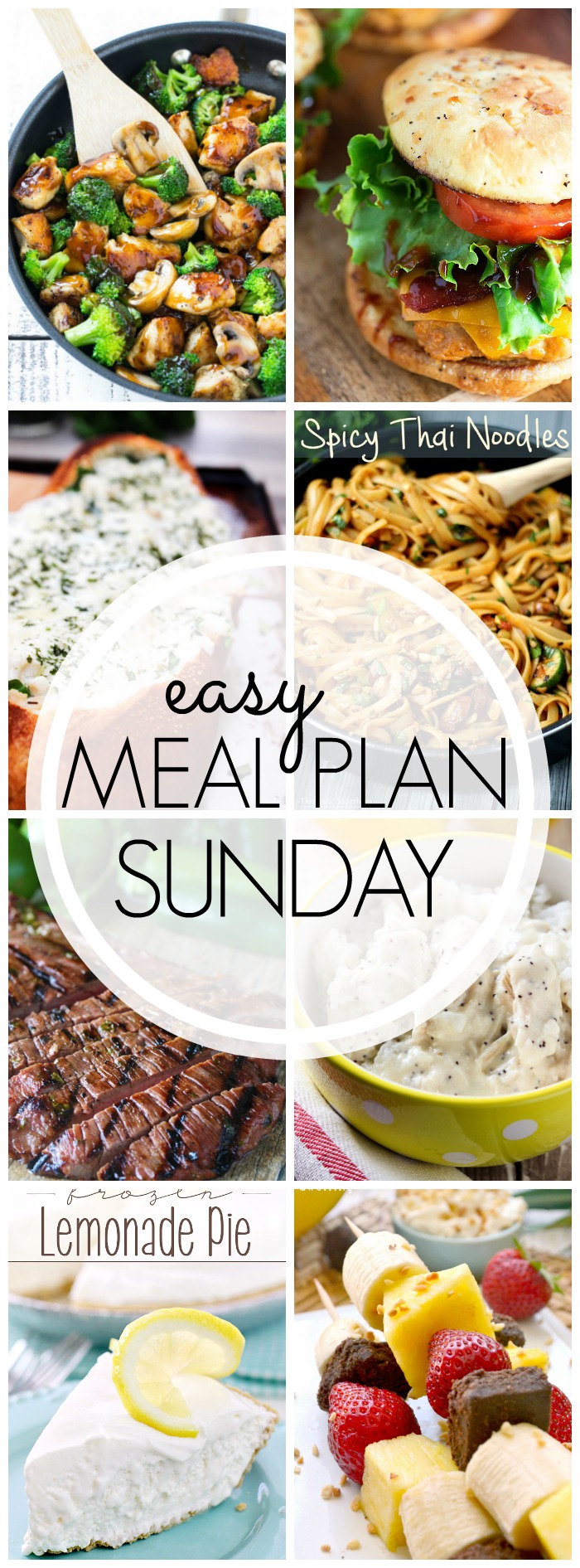 Easy Meal Plan Sunday #50