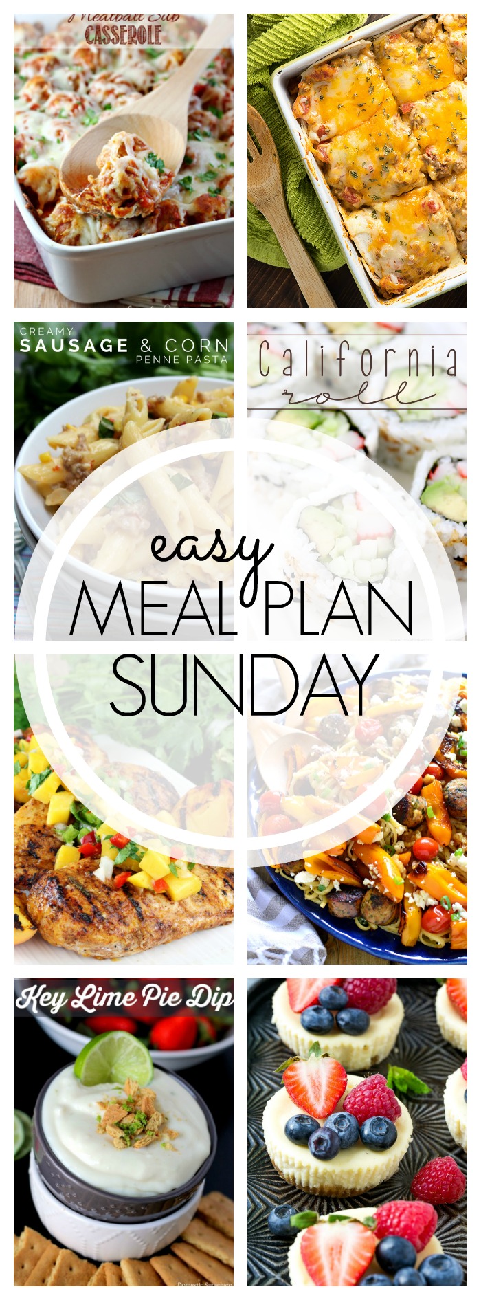 Easy Meal Plan Sunday #55