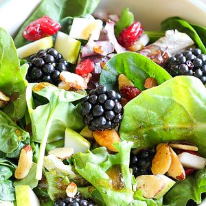 Blackberry and Pear Salad