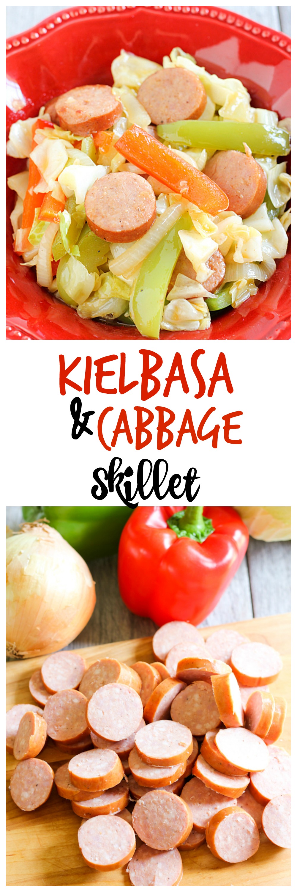 Kielbasa and Cabbage Skillet 