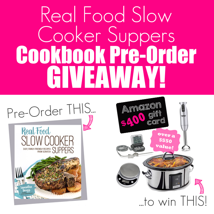 cookbook giveaway