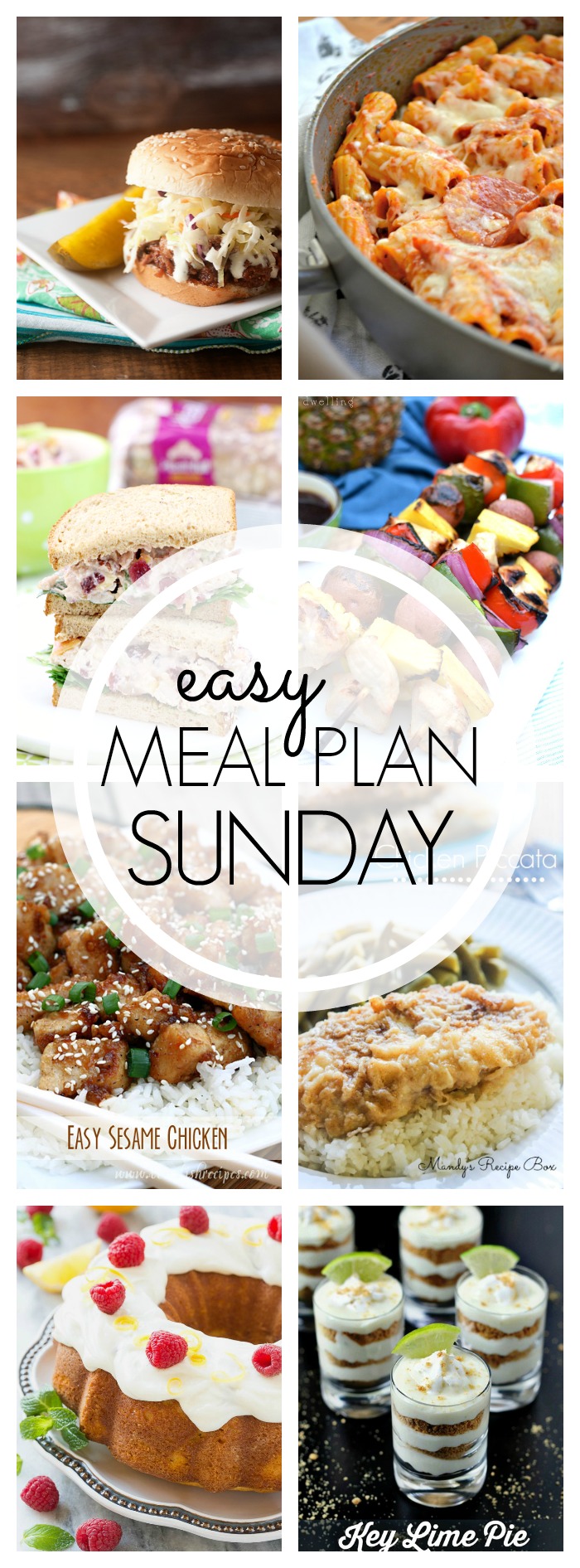Easy Meal Plan Sunday #59