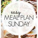 Easy Meal Plan Sunday #62