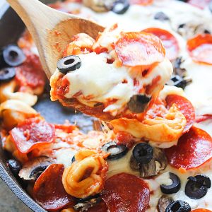 Pizza Tortellini Bake