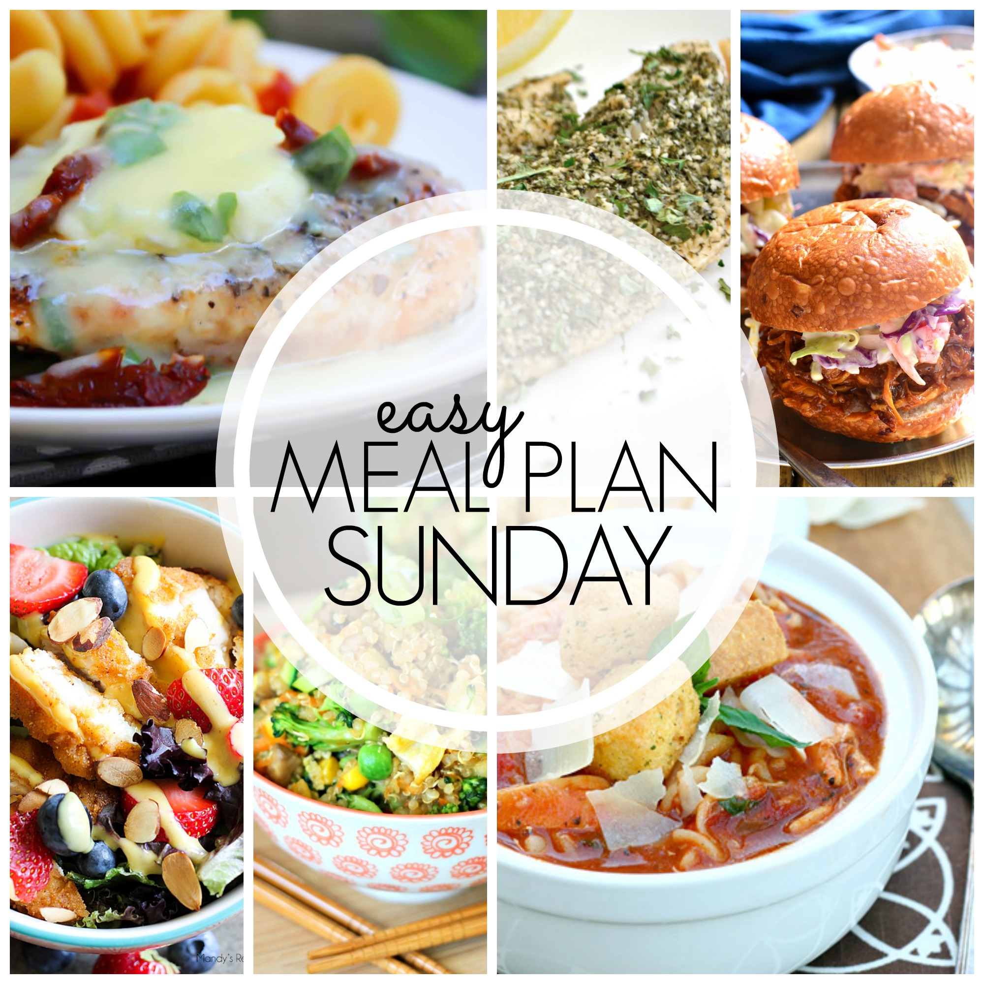 Easy Meal Plan Sunday #64