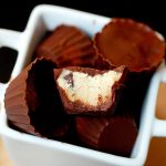 Mini Chocolate Cookie Dough Cups