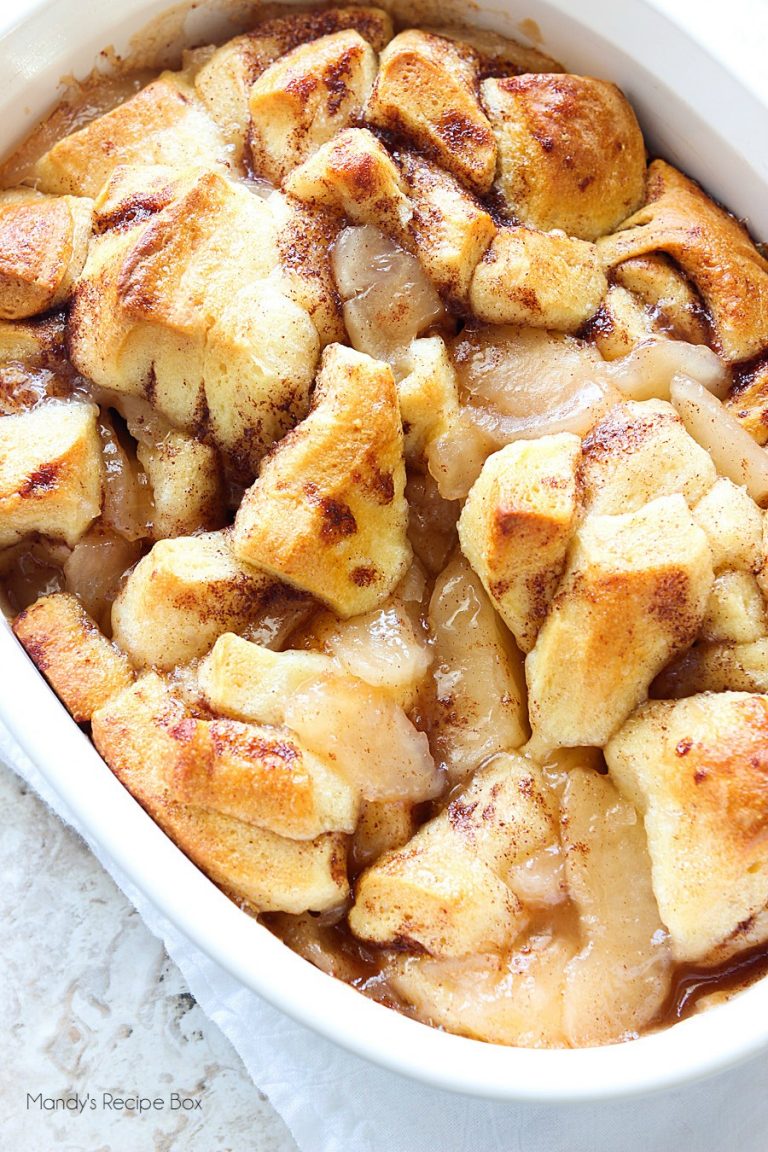 Apple Cinnamon Roll Bubble Up | Mandy's Recipe Box