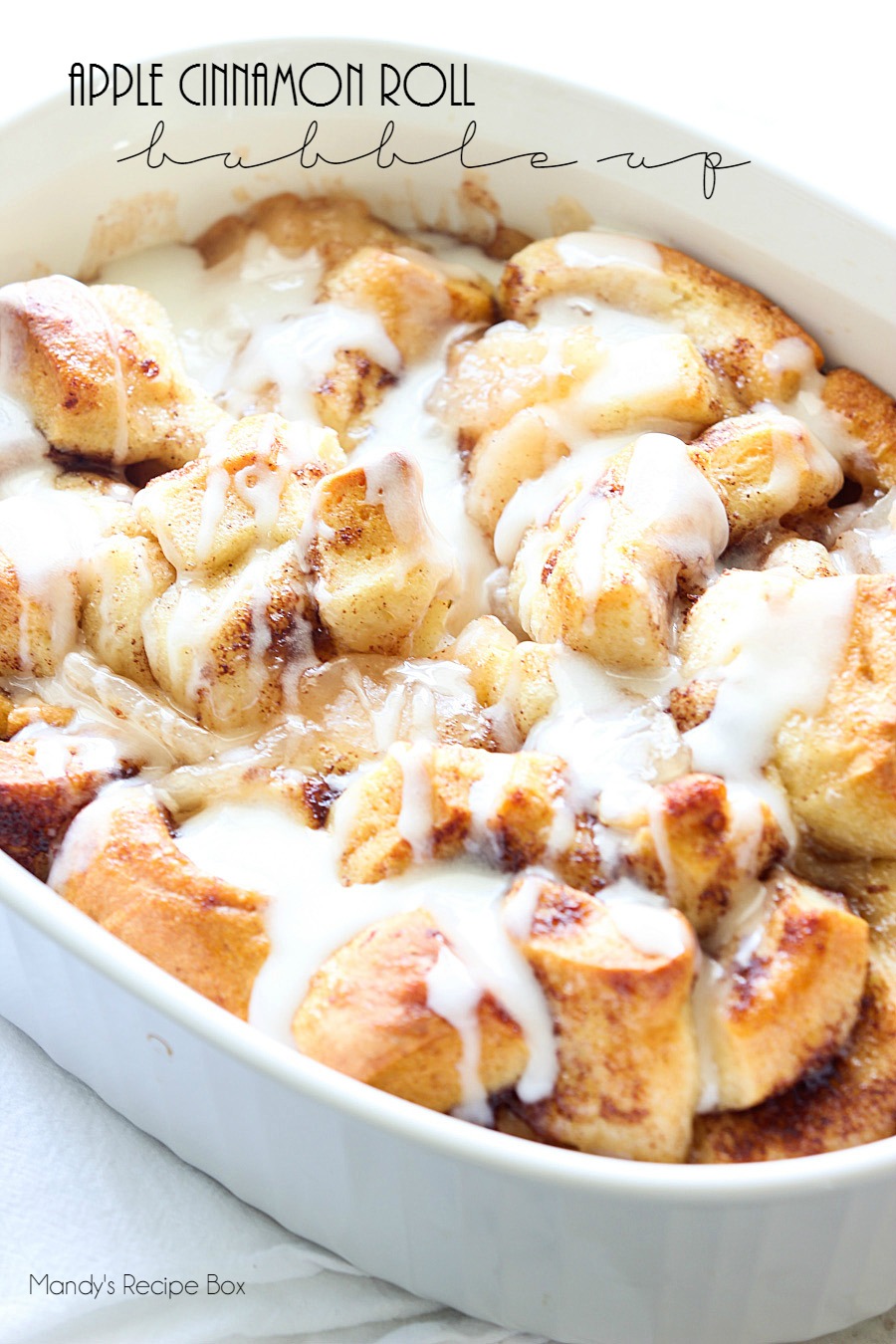 Apple Cinnamon Roll Bubble Up