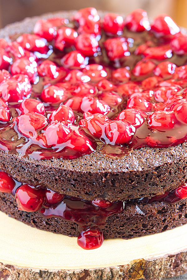 Chocolate Cherry Yogurt Cake