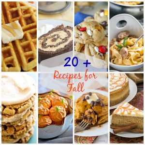 20+ Recipes for Fall