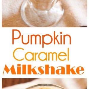 Pumpkin Caramel Milkshake