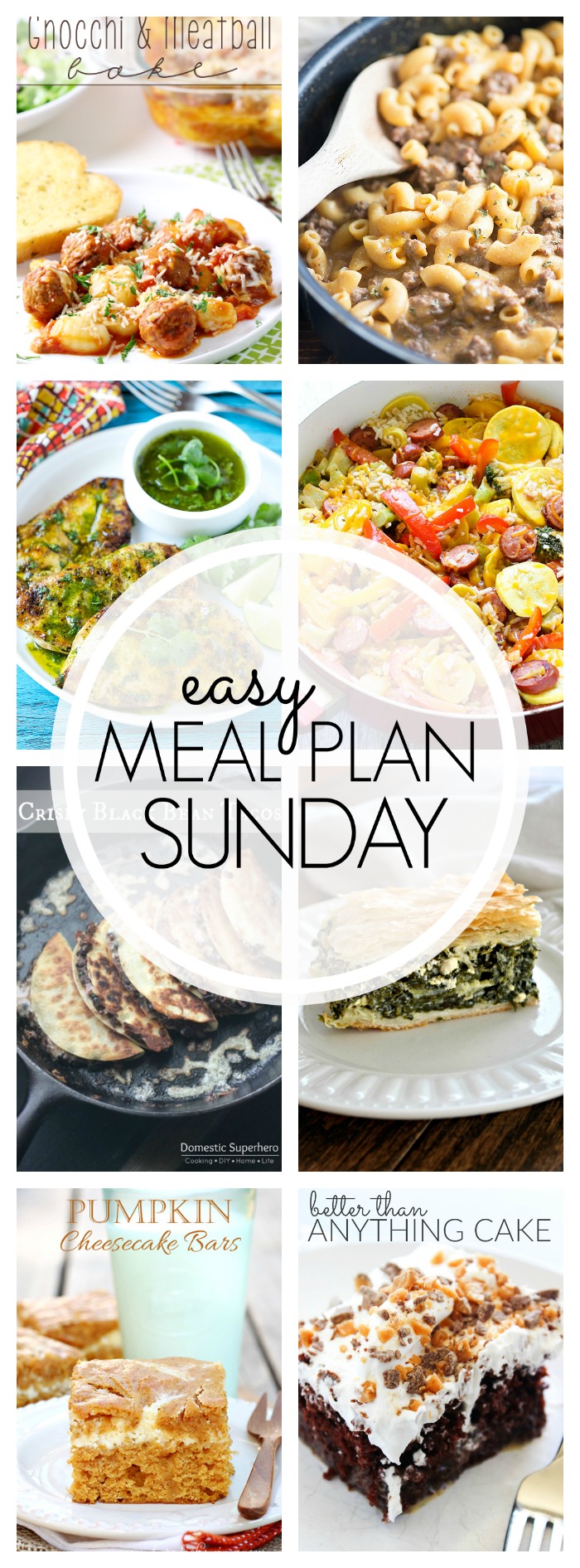Easy Meal Plan Sunday #67