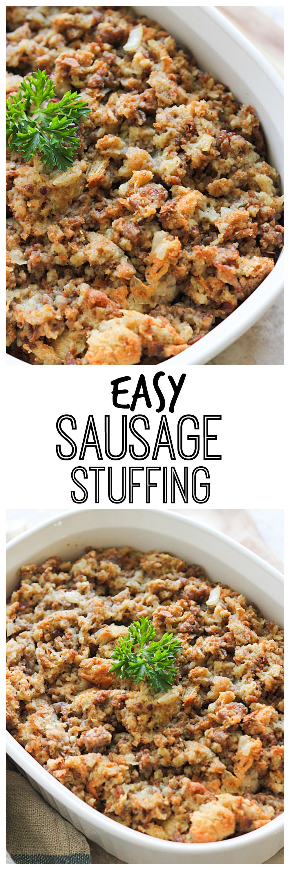 Easy Sausage Stuffing