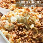 French Onion Chicken Noodle Casserole