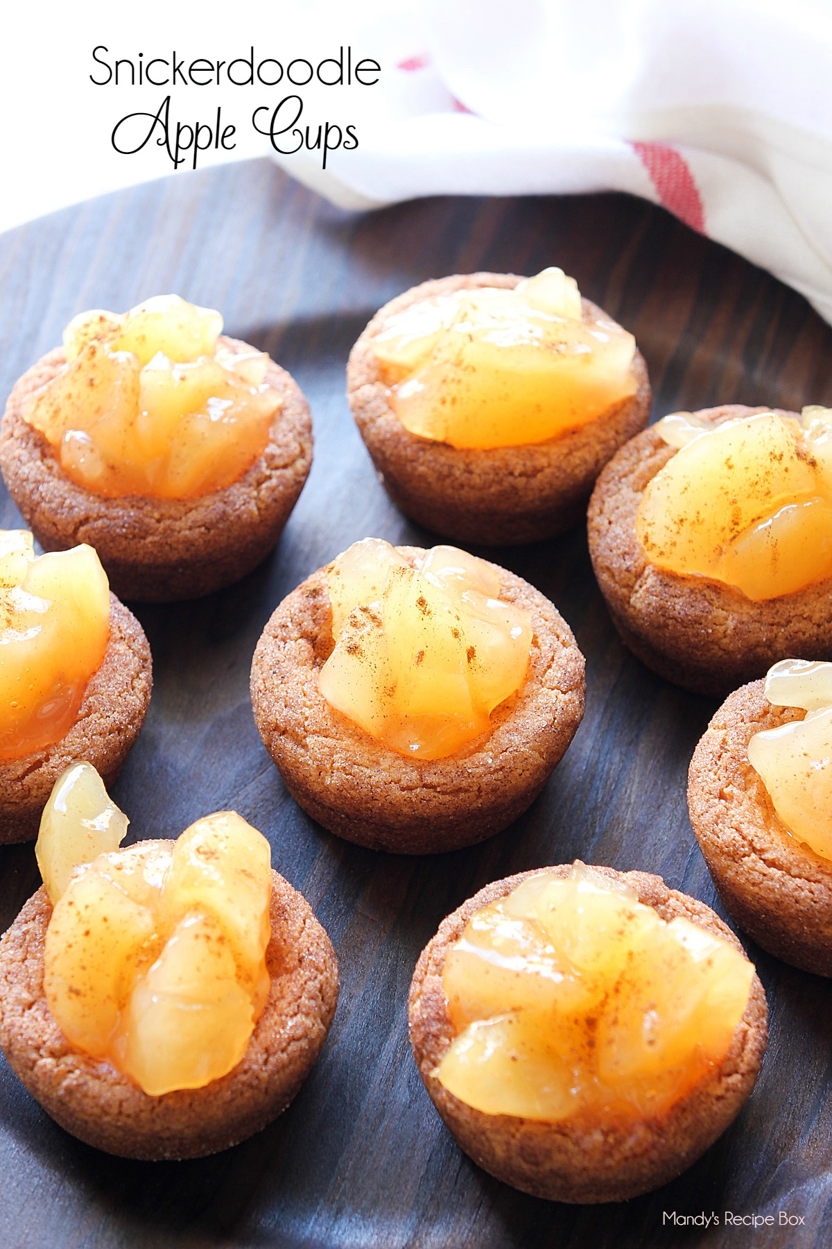 Snickerdoodle Apple Cups