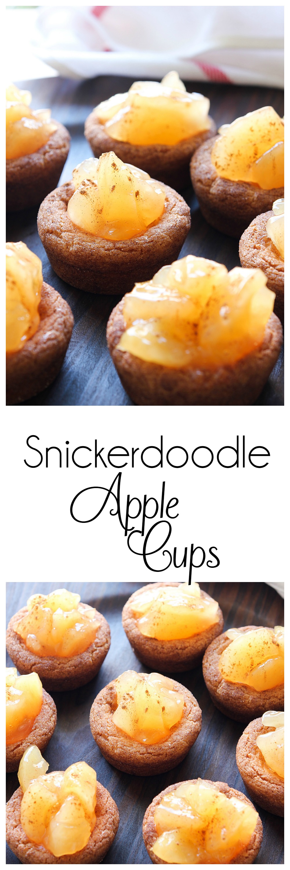 Snickerdoodle Apple Cups