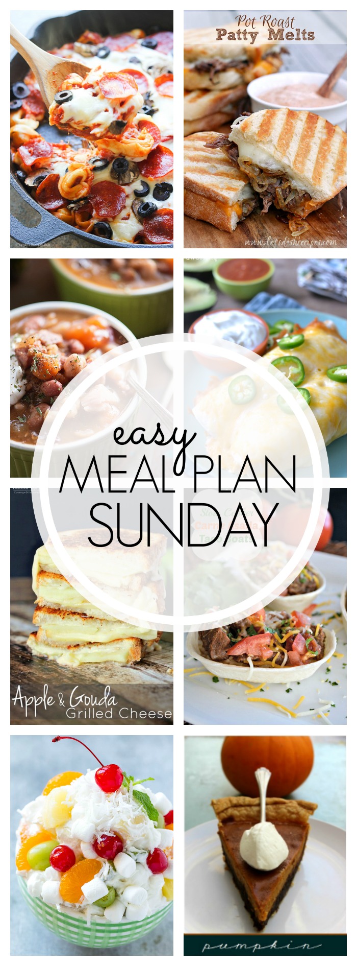 Easy Meal Plan Sunday #72