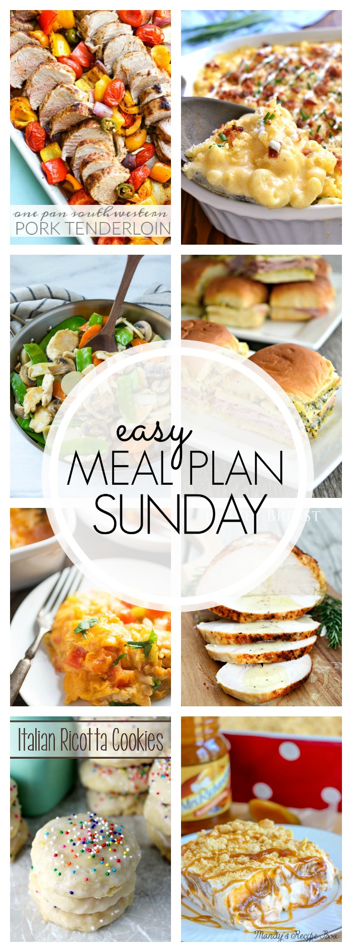 Easy Meal Plan Sunday #74