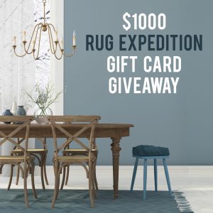 $1000 Rug Expedition Gift Card Giveaway