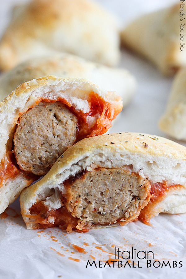 Italian Meatball Bombs