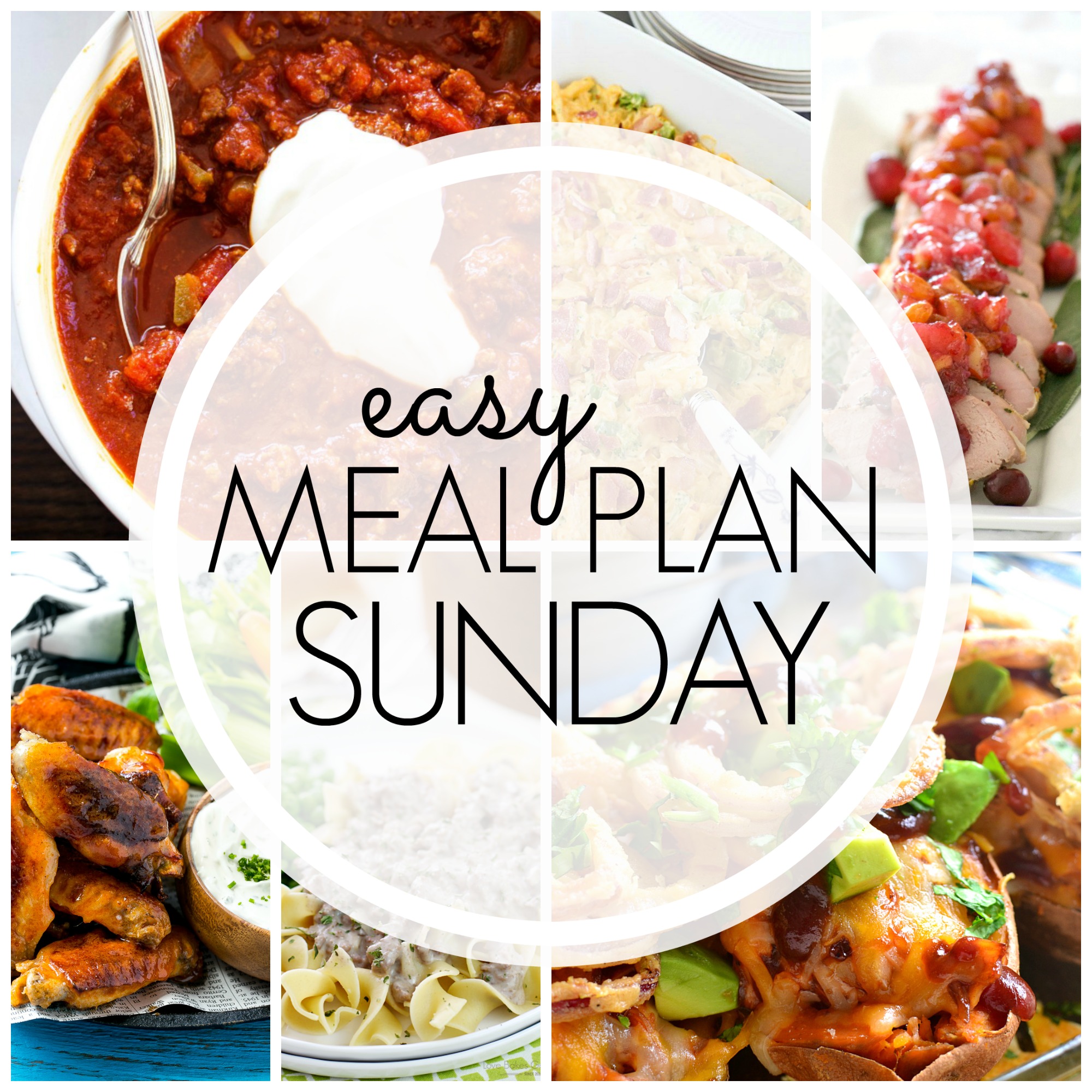 Easy Meal Plan Sunday #78