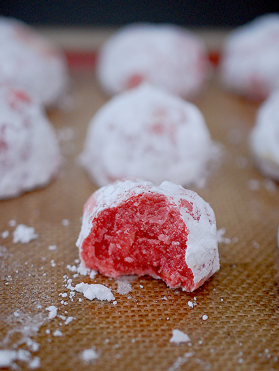 Peppermint Snowball Cookies | Mandy's Recipe Box