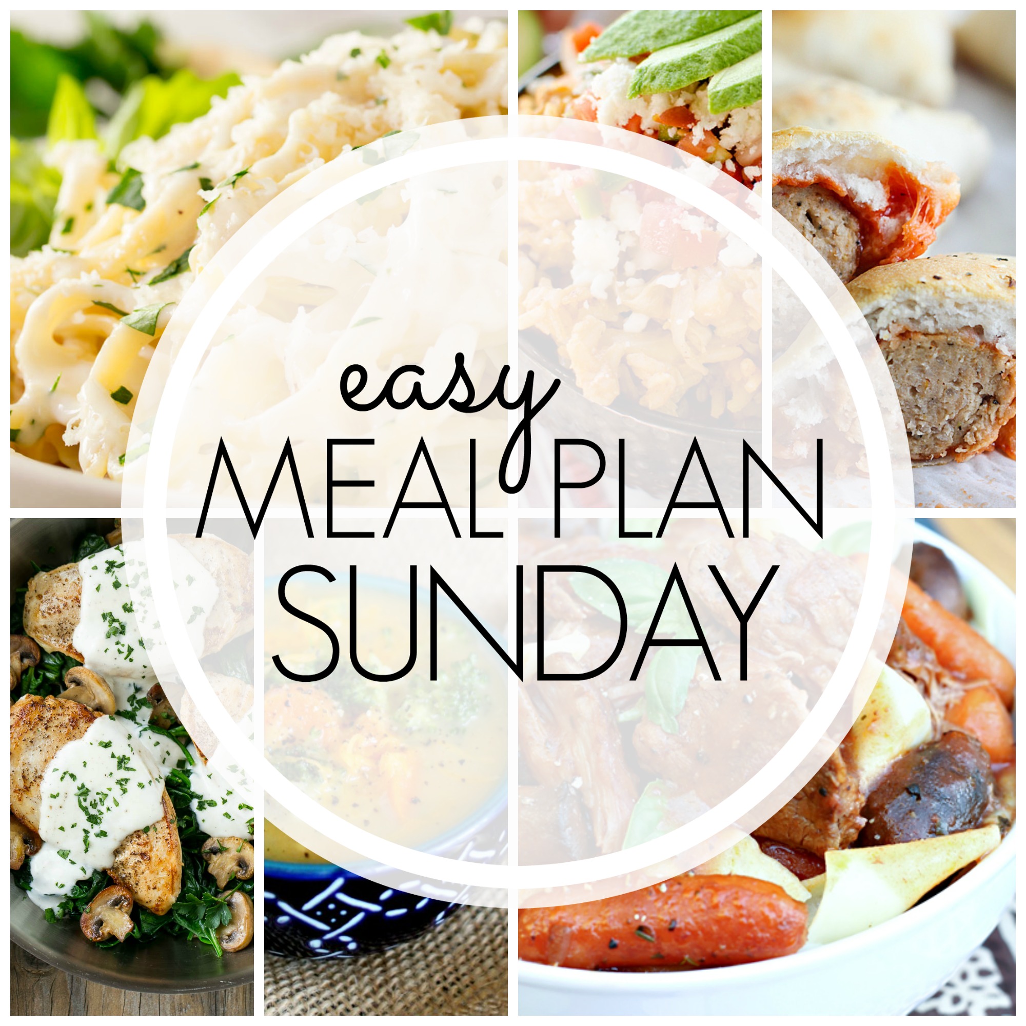 Easy Meal Plan Sunday #81