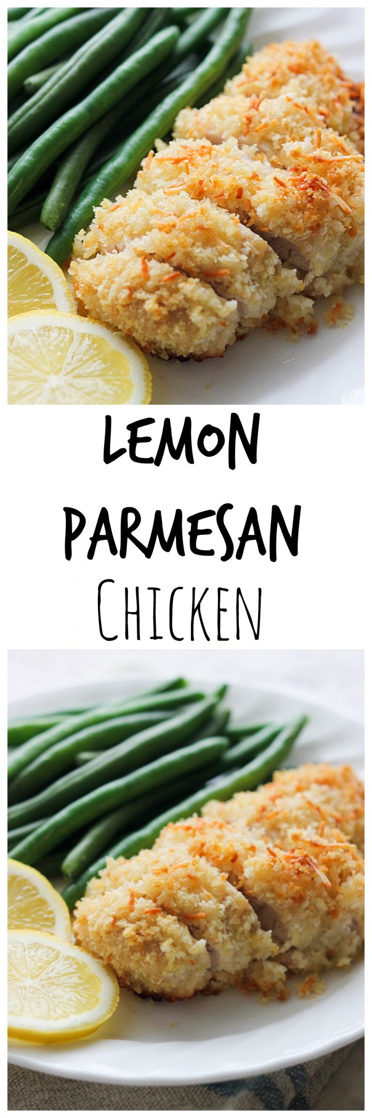 Lemon Parmesan Chicken | Mandy's Recipe Box