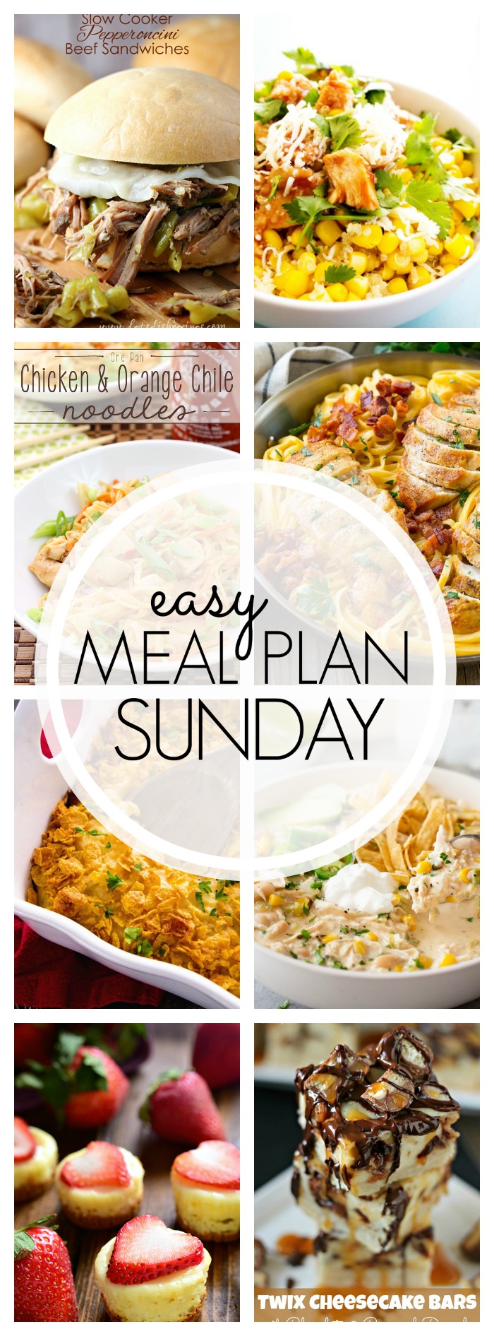 Easy Meal Plan Sunday #87