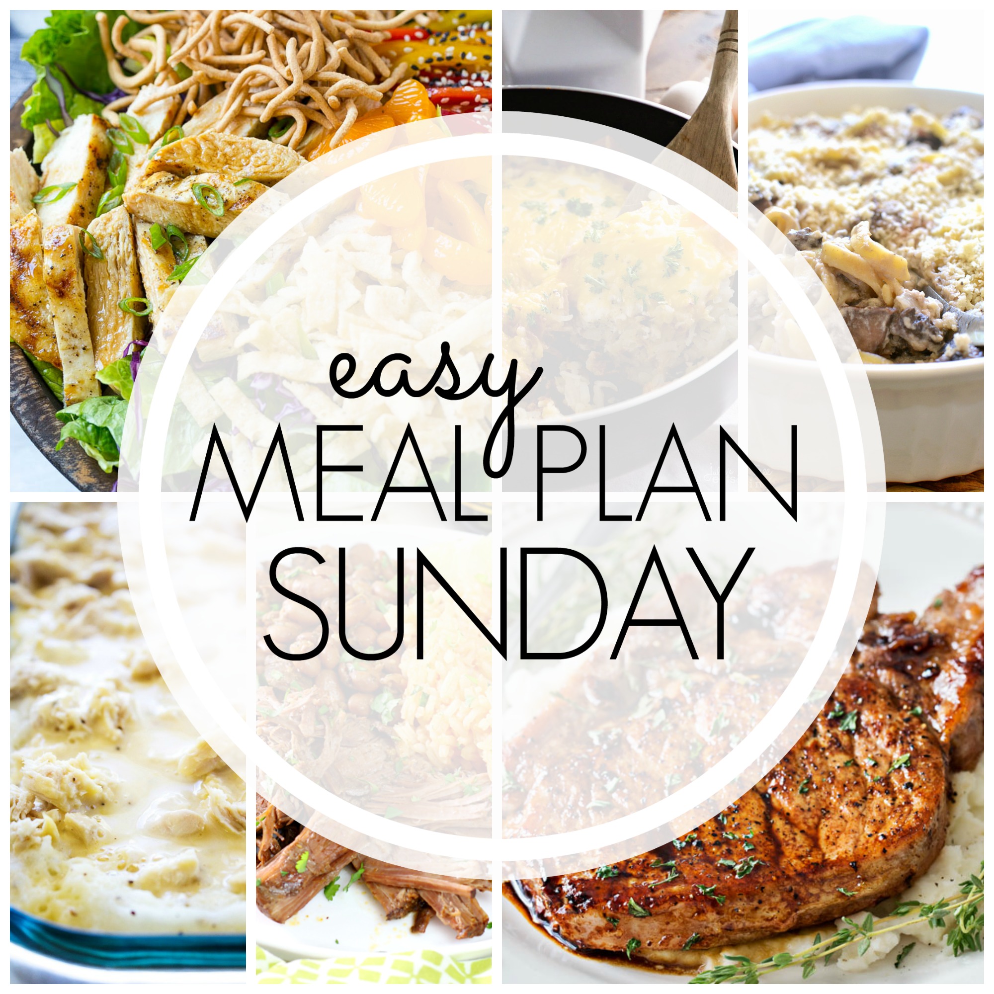 Easy Meal Plan Sunday #84