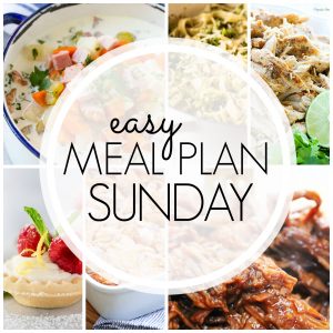 Easy Meal Plan Sunday #89