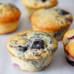 Copycat Department Store Blueberry Muffins