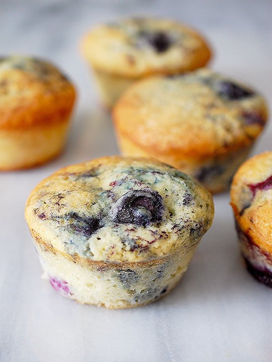 Copycat Department Store Blueberry Muffins