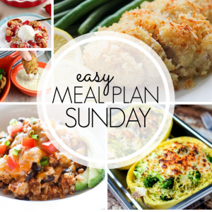 Easy Meal Plan Sunday #98
