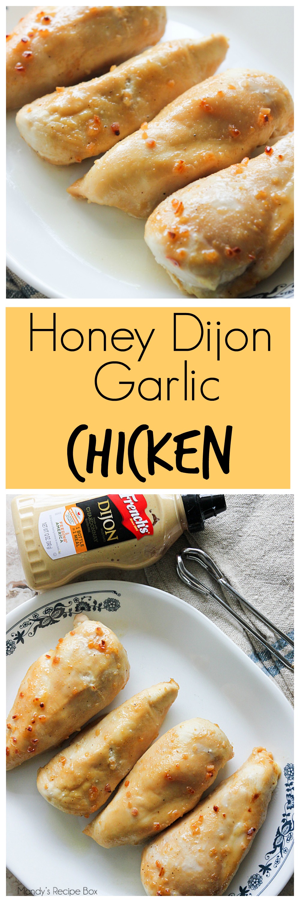 Honey Dijon Garlic Chicken 