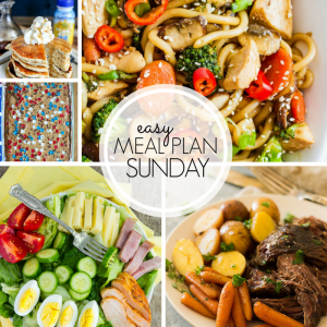 Easy Meal Plan Sunday #102