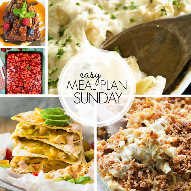 Easy Meal Plan Sunday #104