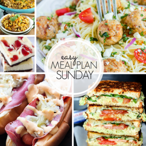 Easy Meal Plan Sunday #101