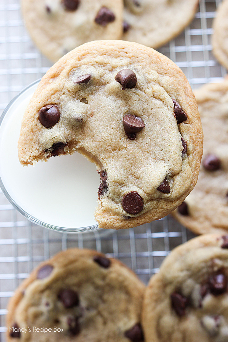 Soft and Chewy Chocolate Chip Cookies