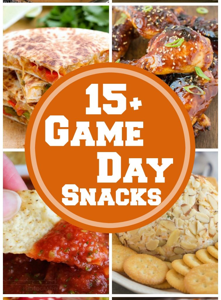 15+ Game Day Snacks