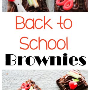 Back to School Brownies